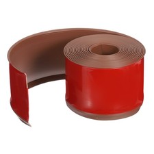 Moulure Murale, 5 m x 10 cm PVC Moulure Autoadhésive, Marron