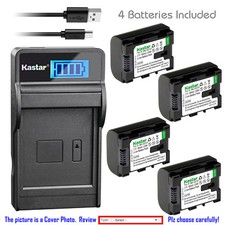 Kastar Battery LCD Charger for