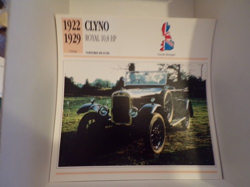 Fiche carte card voiture car - fiche,