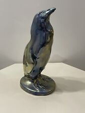 RAMBERVILLERS CYTERE PINGOUIN EN GRÈS FLAMME SIGNÉ CHARLES VIRION SCULPTURE