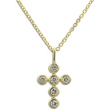 Pendentif Croix Brillant En