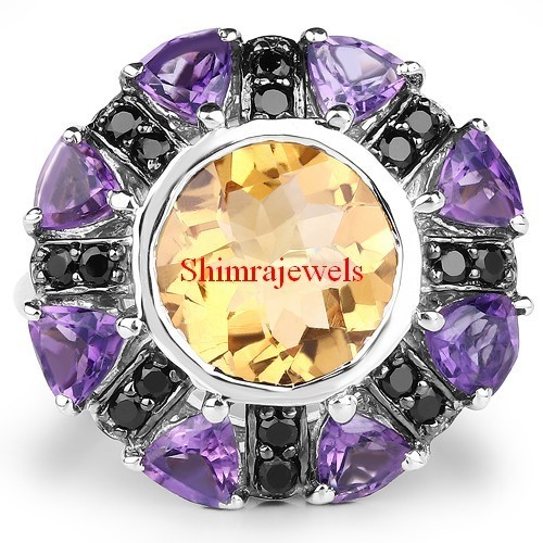 Naturel citrine améthyste - &,