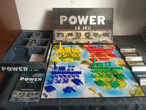 Jeu société vintage - jeu, power