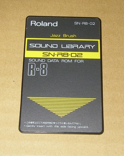 Roland sound library 02 - roland, sn-r8-02