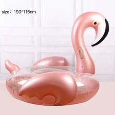 X Flamant Rose Gonflable