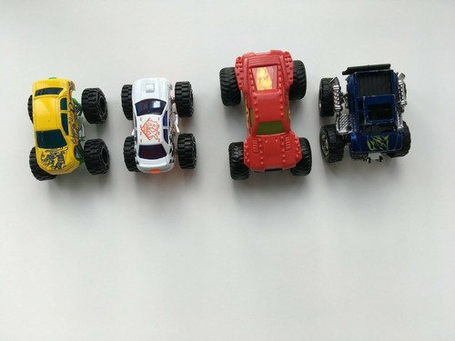 Lot monster truck - truck, car