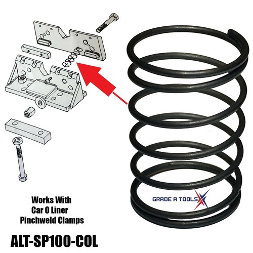 Pinchweld clamp bolt springs - clamp,