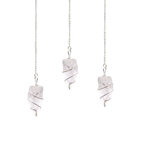 Pendule quartz cristal - cristal, de