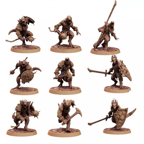 Hommes lézards guerriers - lézards,