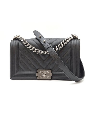 Chanel sac boy moyen - sac, en