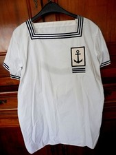 1 CHEMISE BLANCHE  - MARINE