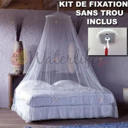 Moustiquaire ciel lit blanc - de,