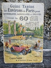 Guide Taride environs de Paris 1928 no Michelin Gault et Millau Continental