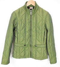 Veste SPYDER Femme UK 10 Zippée Complète Matelassée Verte