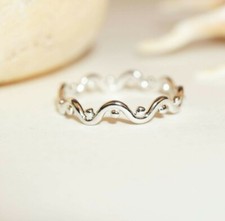 925 Argent Sterling Ondulé