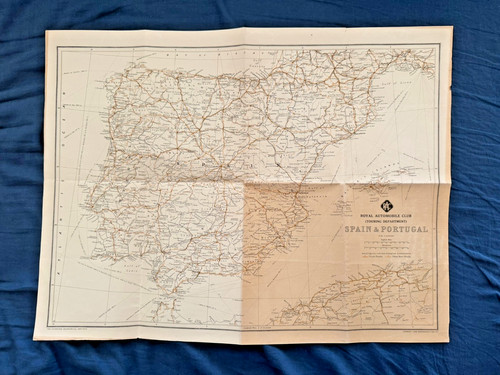 Ancienne carte routiere rac - ancienne,