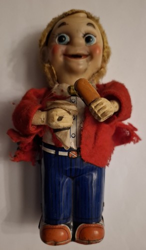 Rare vintage tin toy - tin, with