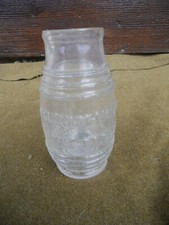 pot a moutarde verre ancien grenier art populaire