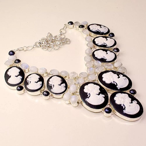 Magnifique collier camée - magnifique, ""camée""