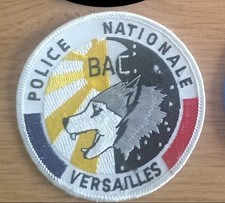 Écusson tissu police BAC