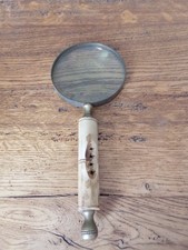LOUPE ANCIENNE  OS  ET  LAITON