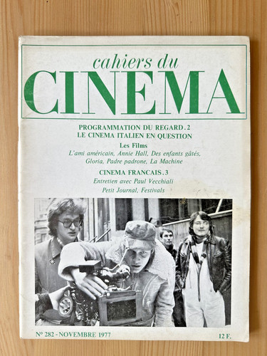 Cahiers cinéma 282 - cahiers,
