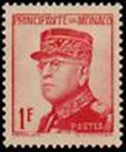 Monaco stamp timbre 163 - monaco,
