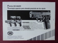1/1992 PUB SIG SAUER P226 P 228 PISTOL PISTOLET ARMEE POLICE SUISSE SPANISH AD