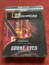 Snake Eyes: G.I. Joe Origins 4K Ultra HD + Blu-ray Steelbook Fnac Limité Zone B
