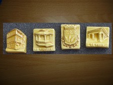 lot de 4 fèves moulin à huile