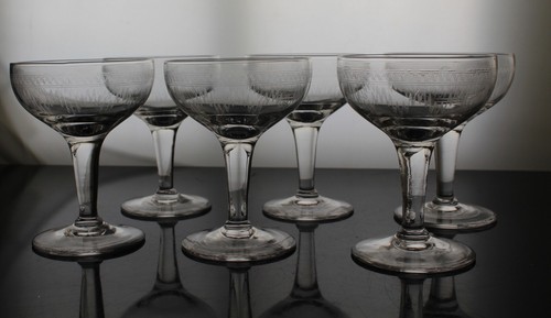 Coupes champagne en - 6, à