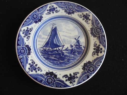 Assiette faience delft - de,