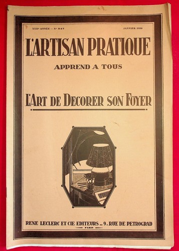 Artisan pratique 247 - l'artisan,