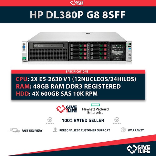 Rack serveur dl380p 8sff - rack,