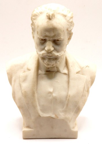 Vintage tchaikovsky bust - tchaikovsky, 24cm