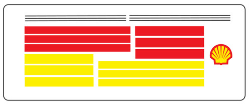 Decals bandes couleur - decals,