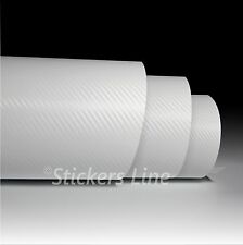 Film Adhésif Carbone Blanc 3D