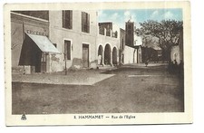 TUNISIE  HAMMAMET  RUE DE L