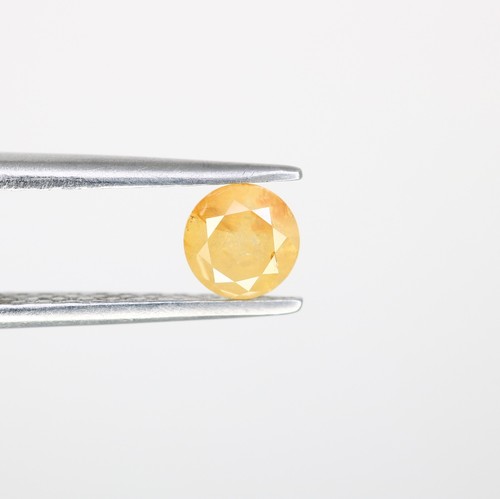 Diamant poli rond taille