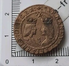 Q14A1007 Jeton Collection BP Espagne Double Excellente Trésor Des Pirates 1490