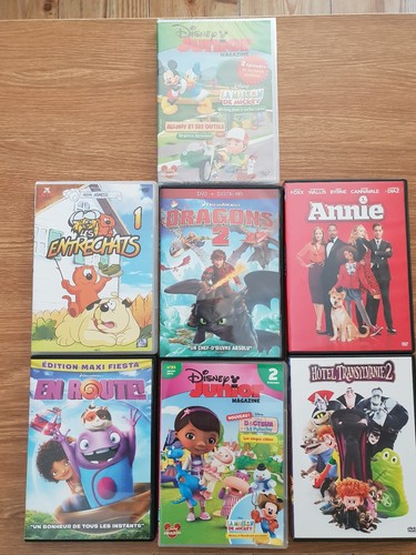 Lot dvd enfants famille dont - 7,