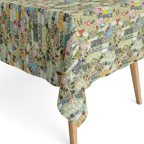 Nappe coton enduit - nappe,