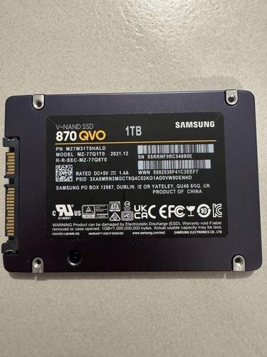 Samsung 870 qvo 1to - 1to, ssd