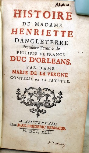 Livre ancien 1742 madame de - 1742,,