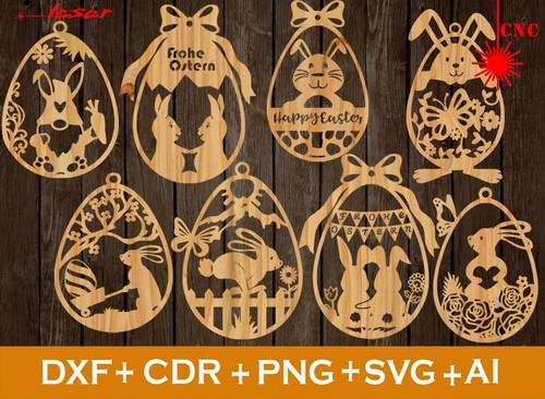 Bunny easter svg set 8 - bunny, svg,