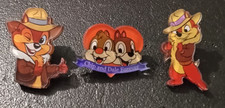 Pin’s Lot de 3 BD Dessin Animé Disney Tic & Tac (C7)