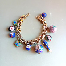 Bracelet vintage breloques