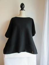 poncho cape see by chloé laine noire