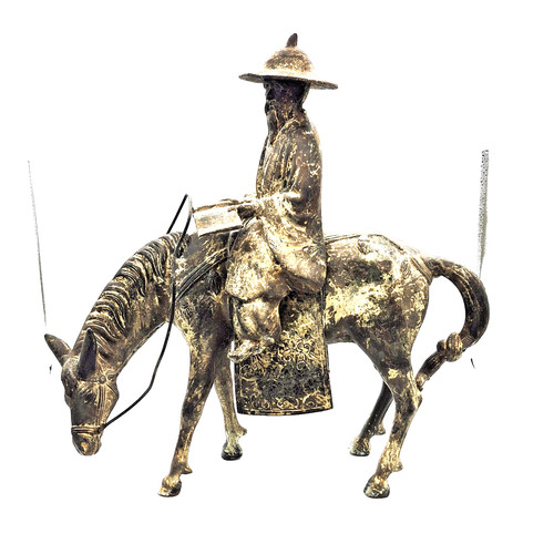 Vintage japanese gilt cast - gilt,