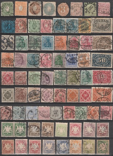 Allemagne lot de timbre - allemagne,